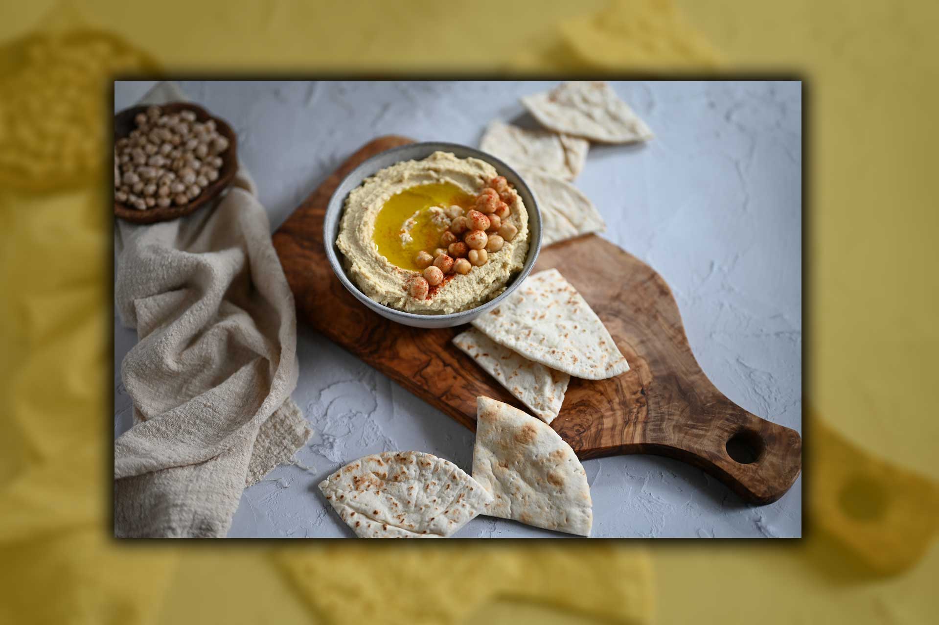 Tahini Hummus 1 Rezept: Cannabis Cbd Cannabis Tahini Hummus Bild