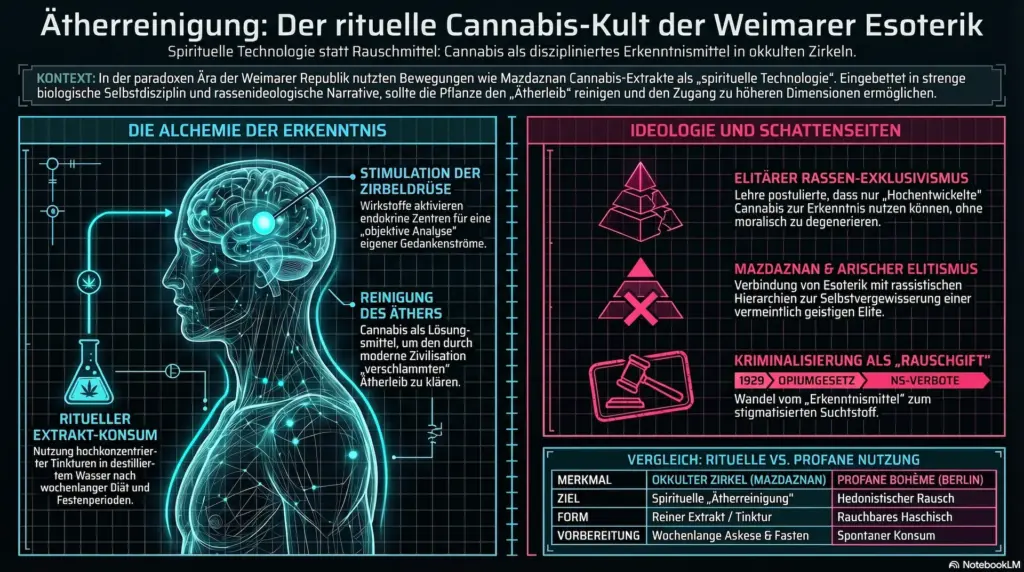 Okkultismus Und Lebensreform: Die Rituelle Cannabis-Nutzung In Den Geheimzirkeln Der Weimarer Republik 2 Weimarer Republik Cannabis Ig